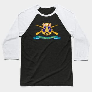 15th Infantry Regiment - DUI w Br - Ribbon X 300 Baseball T-Shirt